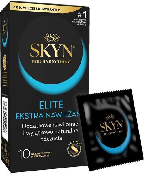 Презервативы SKYN Elite Extra Lubricated 10 шт SX2545 фото Safeyourlove Презервативы SKYN Elite Extra Lubricated 10 шт SX2545 фото