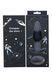 Dream Toys Startroopers Pluto Vibrating Anal Plug with Remote Control, Black