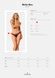 Сітчасті трусики під омбре Obsessive Bella Rou panties SO7856 фото 7 Safeyourlove