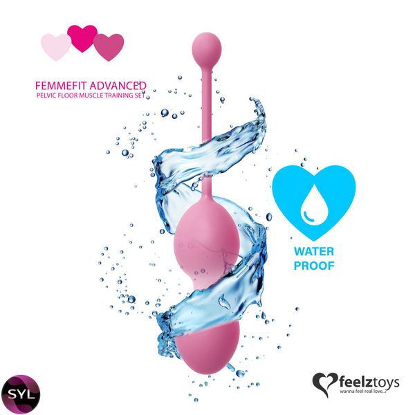 Набір вагінальних кульок для просунутих FeelzToys - FemmeFit Advanced Pelvic Muscle Training Set SO5067 SafeYourLove