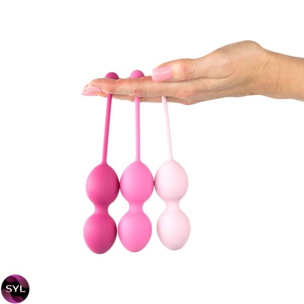 Набір вагінальних кульок для просунутих FeelzToys - FemmeFit Advanced Pelvic Muscle Training Set SO5067 SafeYourLove