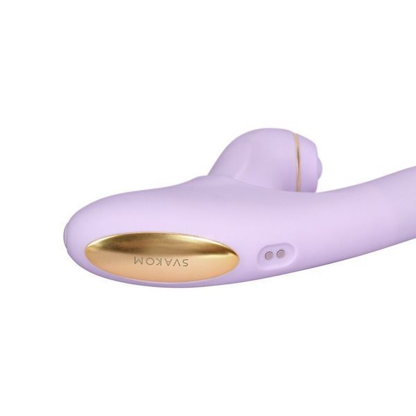 Svakom DuoGlow 5 w 1 inteligentny wibrator, wibrator z kulkami pulsacyjnymi i stymulator pulsacyjny, podgrzewany