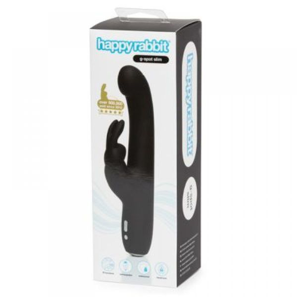 Вібратор-кролик HAPPY RABBIT Slimline для точки G FS73132 SafeYourLove