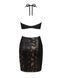 Snake skin dress Obsessive Vivianty dress, size M/L
