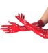 Глянцевые виниловые перчатки Art of Sex - Lora М, цвет Красный SO6606 фото 3