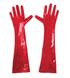 Глянцевые виниловые перчатки Art of Sex - Lora М, цвет Красный SO6606 фото 4