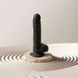 Фаллоимитатор с вибрацией и ротацией Strap-On-Me Rotating & Vibrating Realistic Dildo - L - Black SX3503 фото 6
