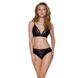 Эластичный топ с кружевом Passion TOP black SO4178 фото 3