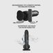 Фаллоимитатор с вибрацией и ротацией Strap-On-Me Rotating & Vibrating Realistic Dildo - L - Black SX3503 фото 3