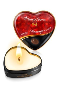 Масажна свічка-серце Plaisirs Secrets Chocolate (35 мл) SO1864 SafeYourLove