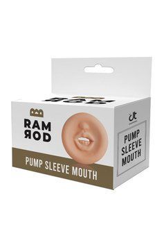 Мастурбатор насадка для помпы Dream Toys RAMROD PUMP SLEEVE MOUTH DT21940 фото