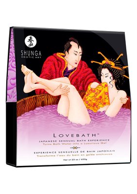 Гель для ванни Shunga LOVEBATH – Sensual Lotus 650 г, робить воду ароматним желе зі SPA ефектом SO2545 SafeYourLove