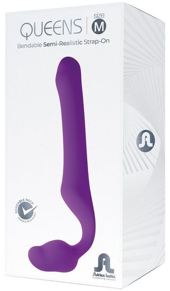 Strapless strapon Adrien Lastic Queens fioletowy, M