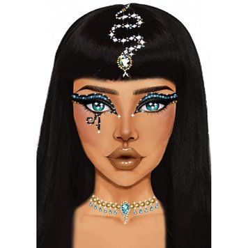Leg Avenue Cleopatra Cleopatra face jewels sticker