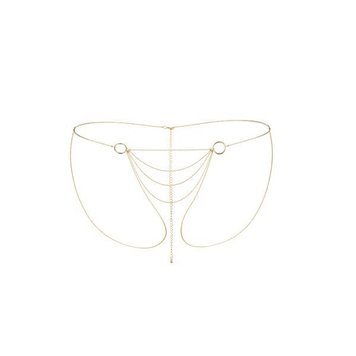 Ланцюжок-трусики Bijoux Indiscrets Magnifique Bikini Chain – Gold, прикраса для тіла SO2662 SafeYourLove