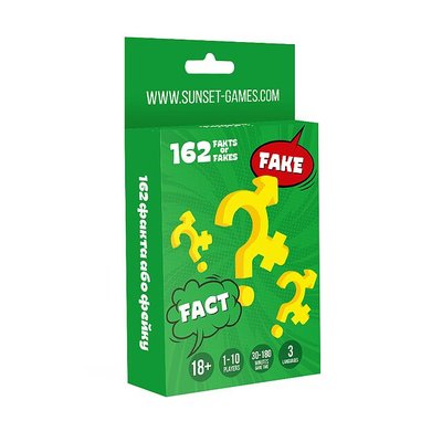 Еротична гра для пар «162 Fakts or Fakes» SO5889 SafeYourLove
