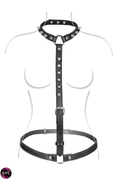 Портупея на тіло Fetish Tentation Sexy Adjustable Harness SO4666 SafeYourLove