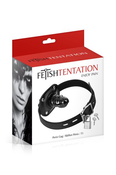 Кляп з маленьким фалоімітатором Fetish Tentation Penis Gag T1 SO4040 SafeYourLove