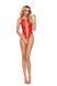Bodystocking Passion BS112 Jeden, kolor Red