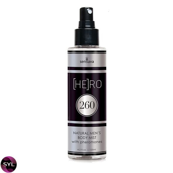 Чоловічий спрей-міст для тіла із феромонами Sensuva HE(RO) 260 Пройняті Body Mist for Him SO4941 SafeYourLove