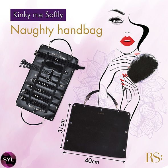 Подарочный набор для BDSM RIANNE S - Kinky Me Softly Black: 8 предметов для удовольствия SO3864 фото