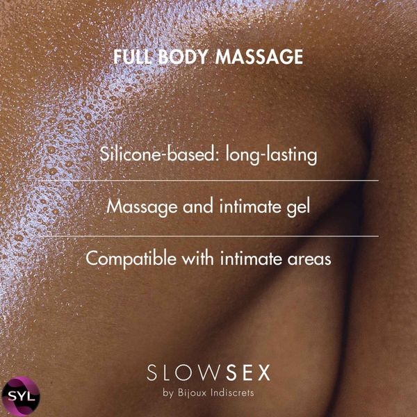 Гель-лубрикант для массажа всего тела Slow Sex by Bijoux Indiscrets FULL BODY MASSAGE SO5905 фото