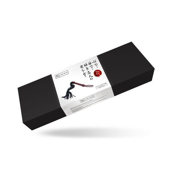 Liebe Seele Wine Red Studded Flogger