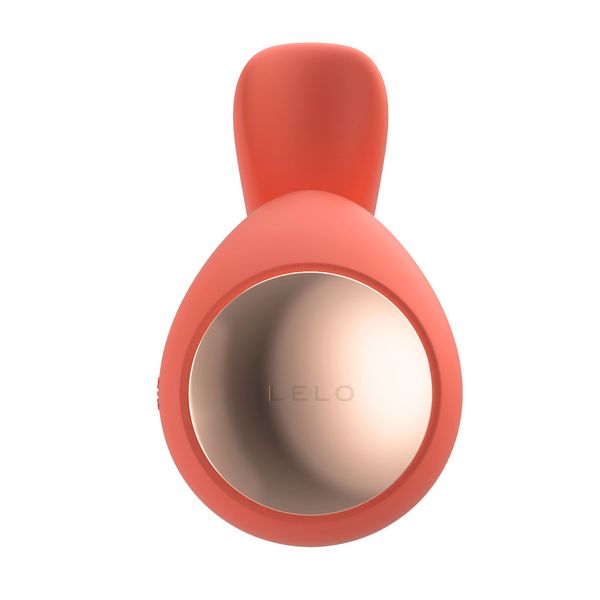 Смарт-вібратор LELO Ida Wave Coral Red, вагінально-кліторальний, технологія WaveMotion, 2 мотори SO8077 SafeYourLove