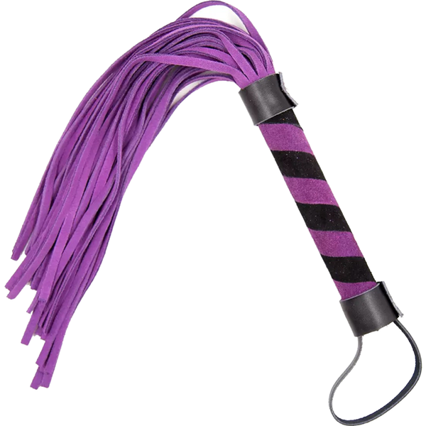 Флоггер DS Fetish Leather flogger M purple 292301043 фото