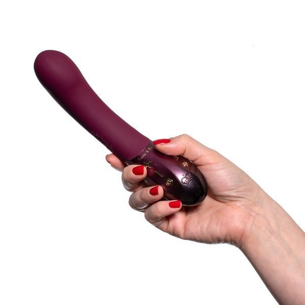 Hot Octopuss KURVE G Spot Vibrator, Treble and Bass Technology, 2 Motors, Soft Tip
