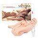 Masturbator doll Kokos Victoria 2WayPlus with massage and vibration function with vibration and massage, two entrances: vagina and ass