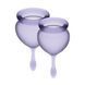 Purple Satisfyer Feel Good Menstrual Cups