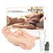 Masturbator doll Kokos Victoria 2WayPlus with massage and vibration function with vibration and massage, two entrances: vagina and ass