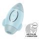 Satisfyer Mission Control Vacuum Vibrator, kolor BLUE