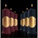 Свеча низкотемпературная красная Low temperature wax candle 150г U60912 фото 3