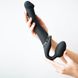 Безремневой страпон с вибрацией Strap-On-Me Vibrating Black M, диаметр 3,3см, пульт ДУ, регулируемый SO3354 фото 6