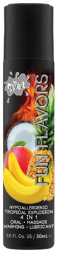 Розігріваючий лубрикант Wet Fun Flavors Tropical Fruit Explosion (мультифрукт) 30 мл WT43083 SafeYourLove