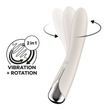 Бежевый вибратор Satisfyer Spinning Vibe 1 SX0560 фото