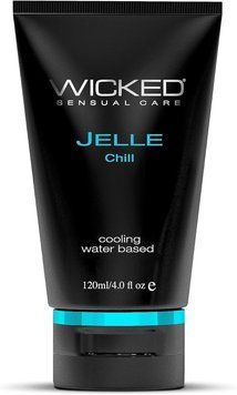 Anal lubricant with cooling effect WICKED JELLE CHILL, water-based, 120 ml