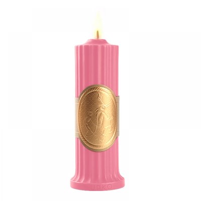 Свеча низкотемпературная розовая Low temperature wax candle 150 г U62916 фото