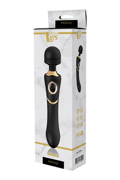 Вібромасажер-мікрофон Dream Toys PRESTIGE MONICA LUXXE, Черный, Розмір посилки : 8,00 х 29,00 х 5,50 DT21733 SafeYourLove