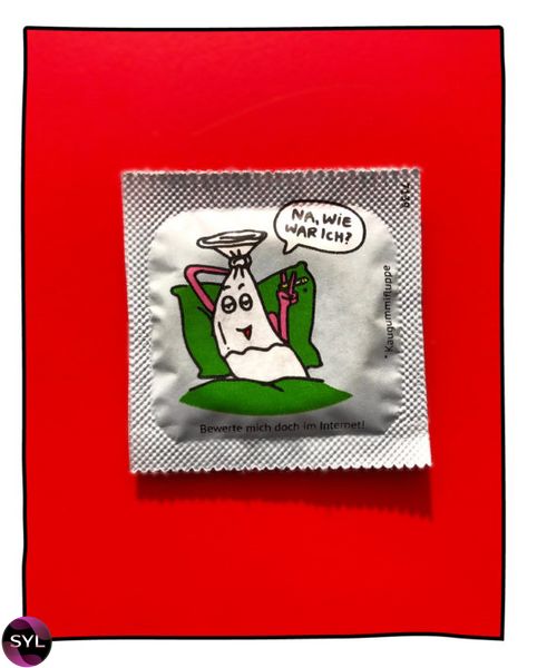 Упаковка 7шт веганских презервативов большого размера Big Einhorn UCIU000841 фото