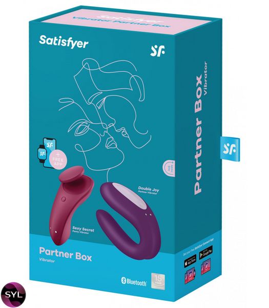 Набор игрушек для пар Satisfyer Partner Box (Double Joy + Sexy Secret) SO7143 фото