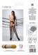 Tights with open access, imitation of stockings Passion TIOPEN 019 1/2 (20 den), Black
