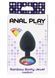 Anal plug medium Rainbow Booty Jewel M Toy Joy
