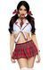 Costume Leg Avenue Miss Prep School, Red, M/L