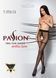 Tights with open access, imitation of stockings Passion TIOPEN 019 1/2 (20 den), Black