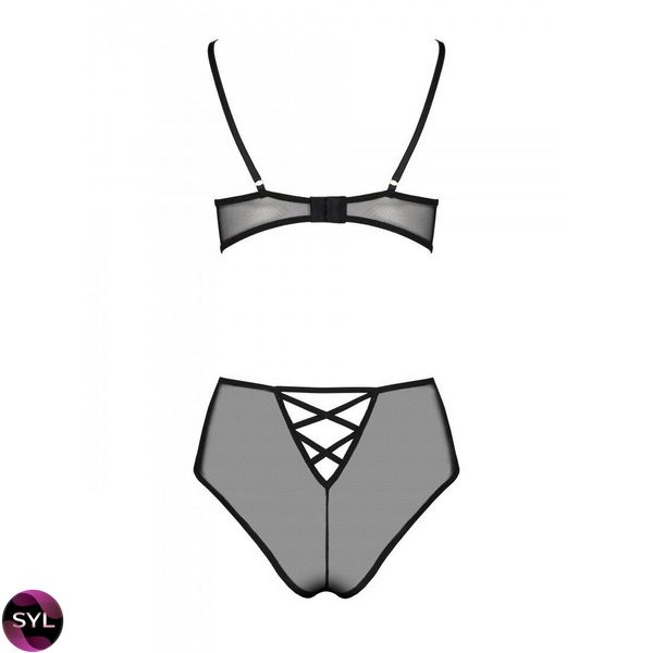 Еротичний комплект з малюнком LOVELIA BIKINI black L/XL - Passion SO4747 SafeYourLove