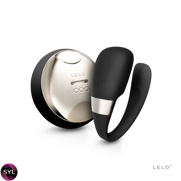 Вібратор для пар LELO Tiani 3 Black, 2 мотори, пульт ДК SO8114 SafeYourLove