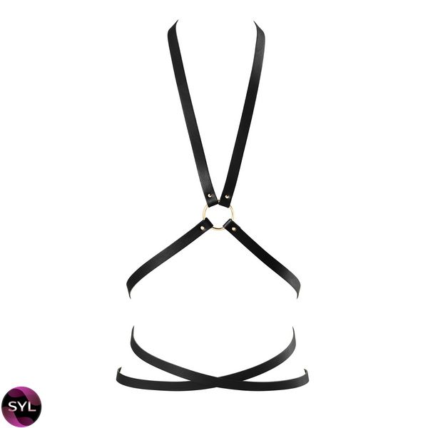 Портупея з екошкіри Bijoux Indiscrets Ma – Multi-Way Body Harness Black SO5914 SafeYourLove